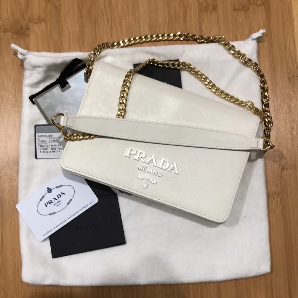 Prada Saffiano Bandoliera Purse - Picture 4 of 10